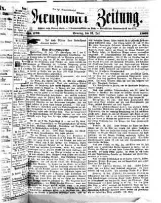 Neustadter Zeitung Sonntag 22. Juli 1866