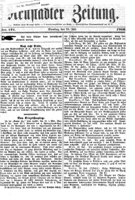 Neustadter Zeitung Dienstag 24. Juli 1866