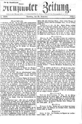 Neustadter Zeitung Samstag 24. November 1866