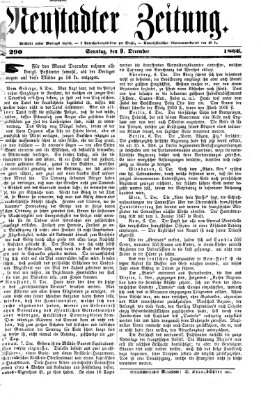 Neustadter Zeitung Sonntag 9. Dezember 1866