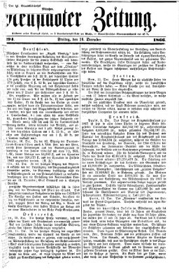 Neustadter Zeitung Freitag 14. Dezember 1866