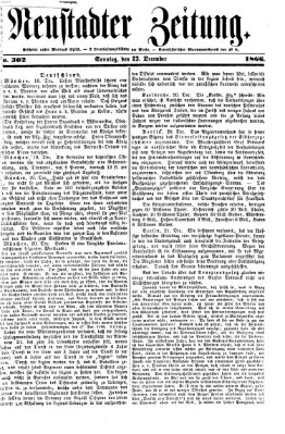 Neustadter Zeitung Sonntag 23. Dezember 1866