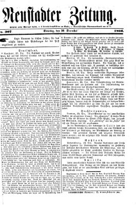 Neustadter Zeitung Sonntag 30. Dezember 1866