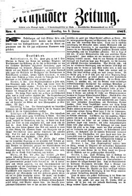 Neustadter Zeitung Samstag 5. Januar 1867