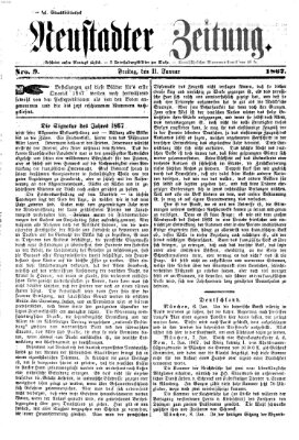 Neustadter Zeitung Freitag 11. Januar 1867