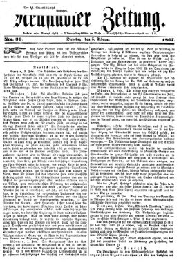 Neustadter Zeitung Dienstag 5. Februar 1867