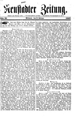 Neustadter Zeitung Mittwoch 6. Februar 1867