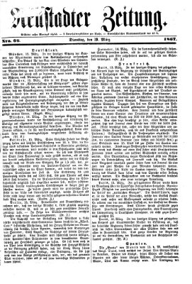 Neustadter Zeitung Dienstag 19. März 1867