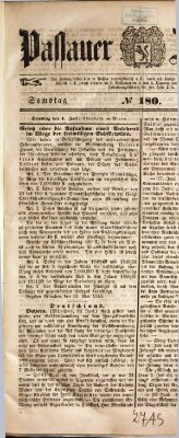 Passauer Zeitung Samstag 1. Juli 1848