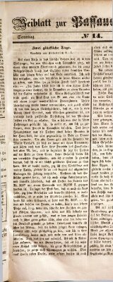 Passauer Zeitung Sonntag 2. Juli 1848