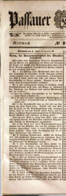 Passauer Zeitung Mittwoch 5. Juli 1848