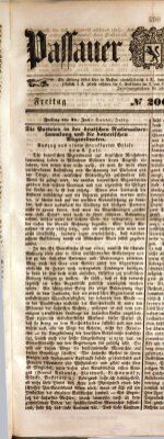 Passauer Zeitung Freitag 21. Juli 1848