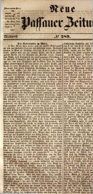 Neue Passauer Zeitung (Passauer Zeitung) Mittwoch 18. Oktober 1848