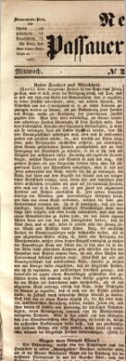 Neue Passauer Zeitung (Passauer Zeitung) Mittwoch 25. Oktober 1848