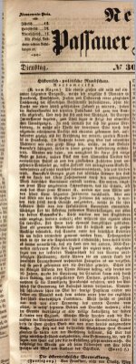 Neue Passauer Zeitung (Passauer Zeitung) Dienstag 7. November 1848