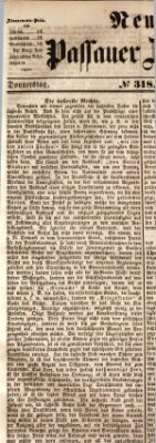 Neue Passauer Zeitung (Passauer Zeitung) Donnerstag 16. November 1848