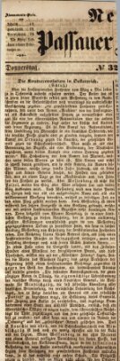 Neue Passauer Zeitung (Passauer Zeitung) Donnerstag 23. November 1848