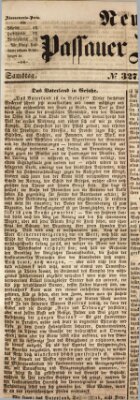 Neue Passauer Zeitung (Passauer Zeitung) Samstag 25. November 1848