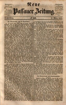 Neue Passauer Zeitung (Passauer Zeitung) Donnerstag 8. März 1849