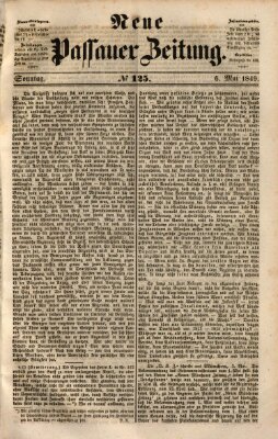 Neue Passauer Zeitung (Passauer Zeitung) Sonntag 6. Mai 1849