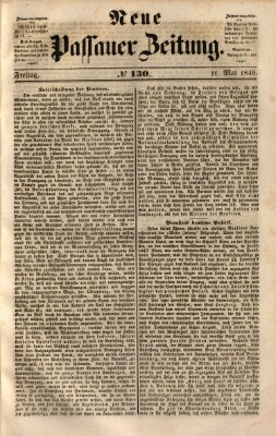 Neue Passauer Zeitung (Passauer Zeitung) Freitag 11. Mai 1849