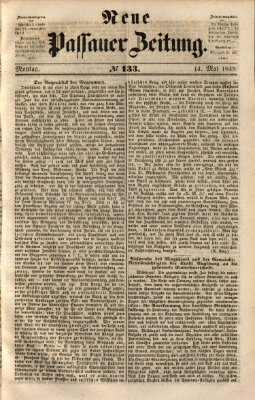 Neue Passauer Zeitung (Passauer Zeitung) Montag 14. Mai 1849