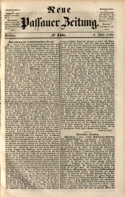 Neue Passauer Zeitung (Passauer Zeitung) Freitag 8. Juni 1849