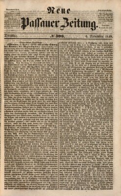 Neue Passauer Zeitung (Passauer Zeitung) Dienstag 6. November 1849