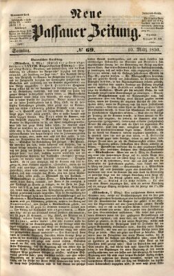 Neue Passauer Zeitung (Passauer Zeitung) Sonntag 10. März 1850