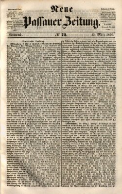 Neue Passauer Zeitung (Passauer Zeitung) Mittwoch 13. März 1850