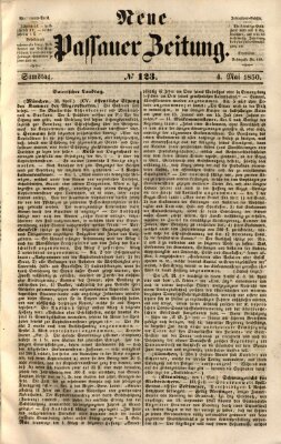 Neue Passauer Zeitung (Passauer Zeitung) Samstag 4. Mai 1850