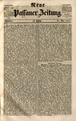 Neue Passauer Zeitung (Passauer Zeitung) Montag 27. Mai 1850