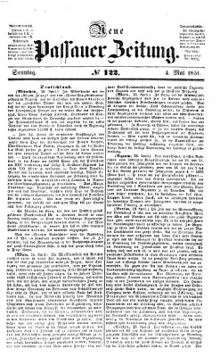 Neue Passauer Zeitung (Passauer Zeitung) Sonntag 4. Mai 1851