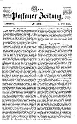 Neue Passauer Zeitung (Passauer Zeitung) Donnerstag 8. Mai 1851