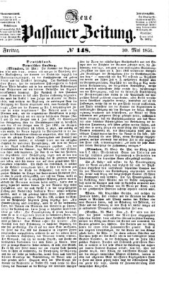 Neue Passauer Zeitung (Passauer Zeitung) Freitag 30. Mai 1851