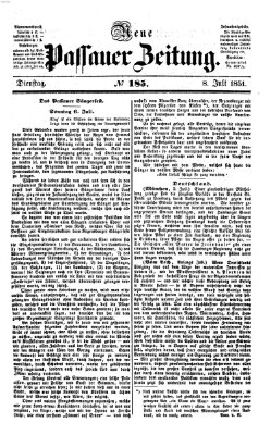 Neue Passauer Zeitung (Passauer Zeitung) Dienstag 8. Juli 1851