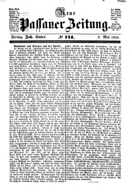 Neue Passauer Zeitung (Passauer Zeitung) Freitag 6. Mai 1853