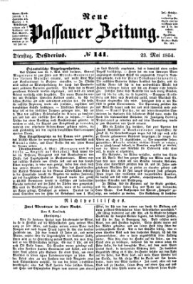 Neue Passauer Zeitung (Passauer Zeitung) Dienstag 23. Mai 1854