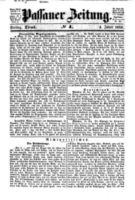 Passauer Zeitung Freitag 4. Januar 1856