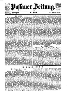 Passauer Zeitung Freitag 9. Mai 1856