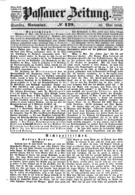 Passauer Zeitung Samstag 10. Mai 1856