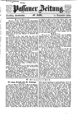 Passauer Zeitung Dienstag 9. Dezember 1856