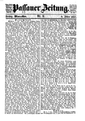 Passauer Zeitung Freitag 9. Januar 1857