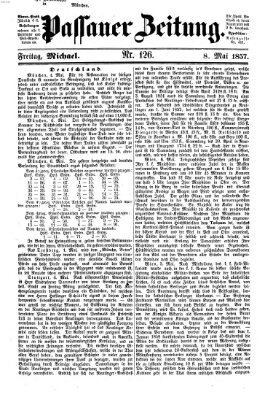 Passauer Zeitung Freitag 8. Mai 1857