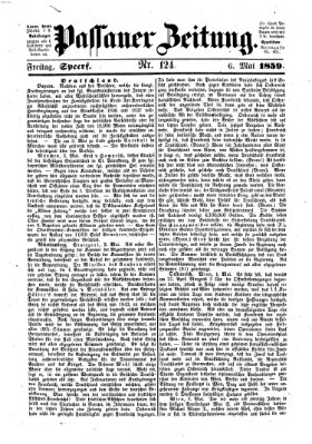 Passauer Zeitung Freitag 6. Mai 1859