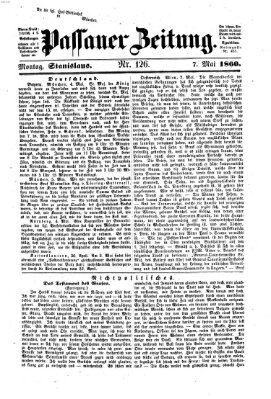 Passauer Zeitung Montag 7. Mai 1860