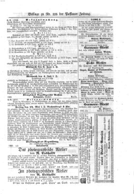 Passauer Zeitung Sonntag 29. April 1860