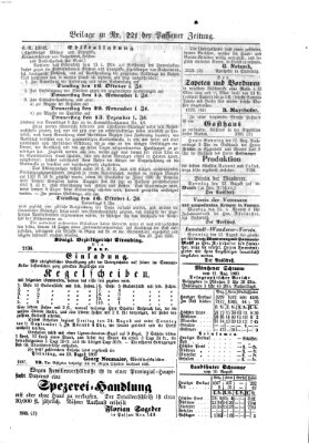 Passauer Zeitung Sonntag 12. August 1860