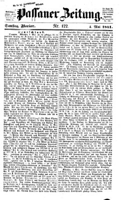 Passauer Zeitung Samstag 4. Mai 1861