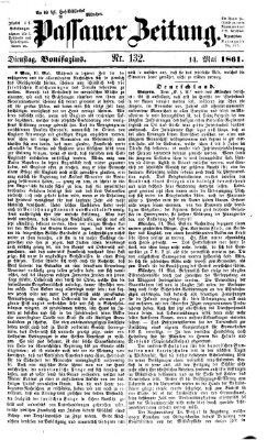 Passauer Zeitung Dienstag 14. Mai 1861